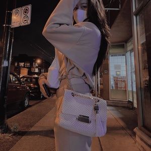 COMBO Fleece Zip Up Knit Top & Jogging